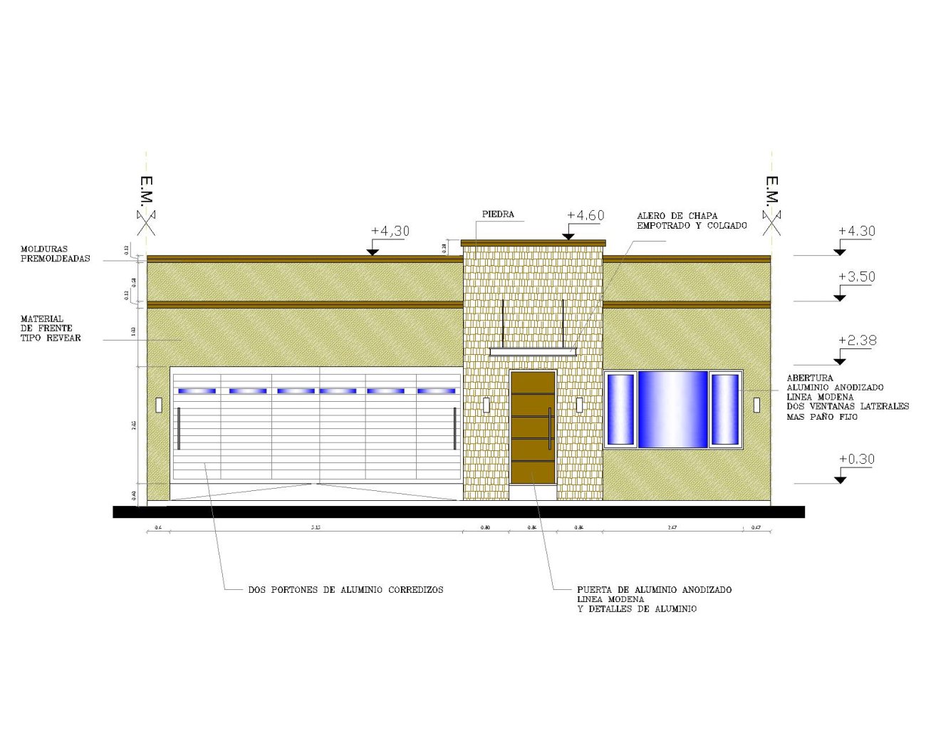Proyecto REFORMA FACHADA